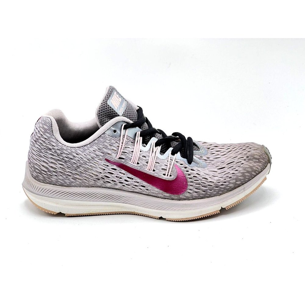 Nike Zoom Winflo 5 Gray Running Shoes Sneakers Women's Size 8 BV6136-001 - Picture 2 of 12